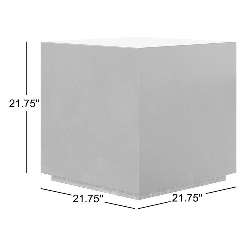 Mixx End Table, Dark Gray