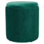 37.5cm Wide Velvet Cylinder Striped Standard Ottoman-1343830867