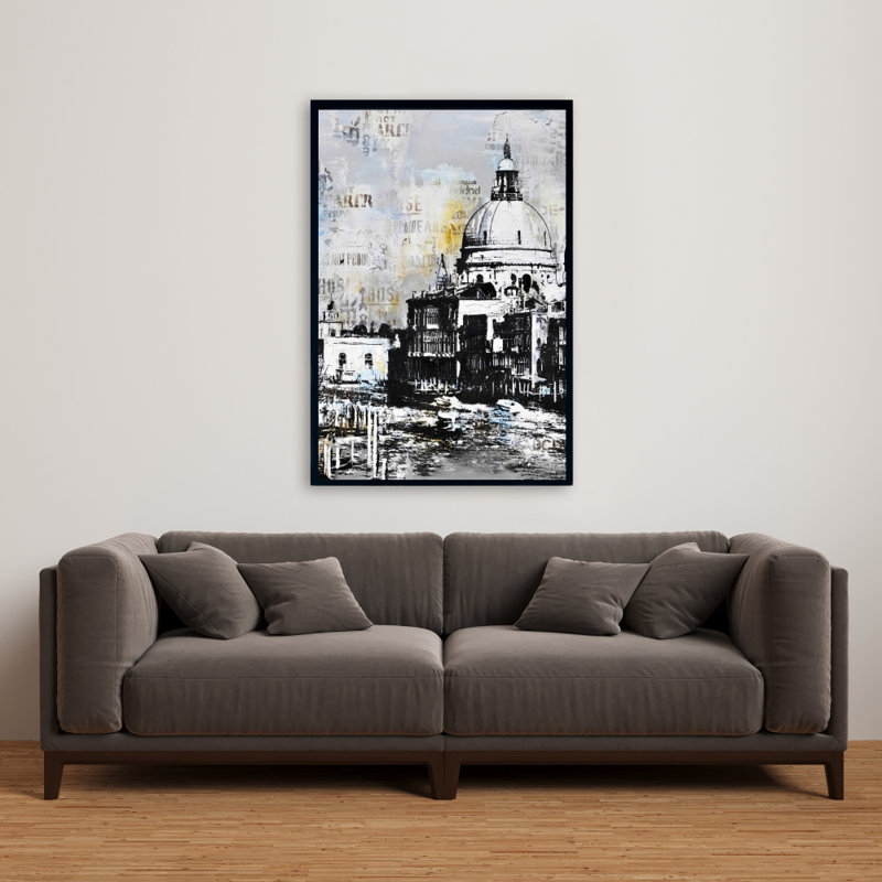 «Basilica of Santa Maria Della Salute» sur toile