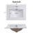 20'' Single Bathroom Vanity with Ceramic Top-97699502