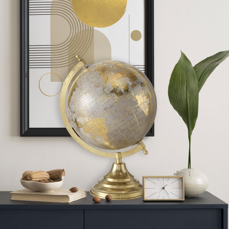 Explorers Desktop Globe, Gray