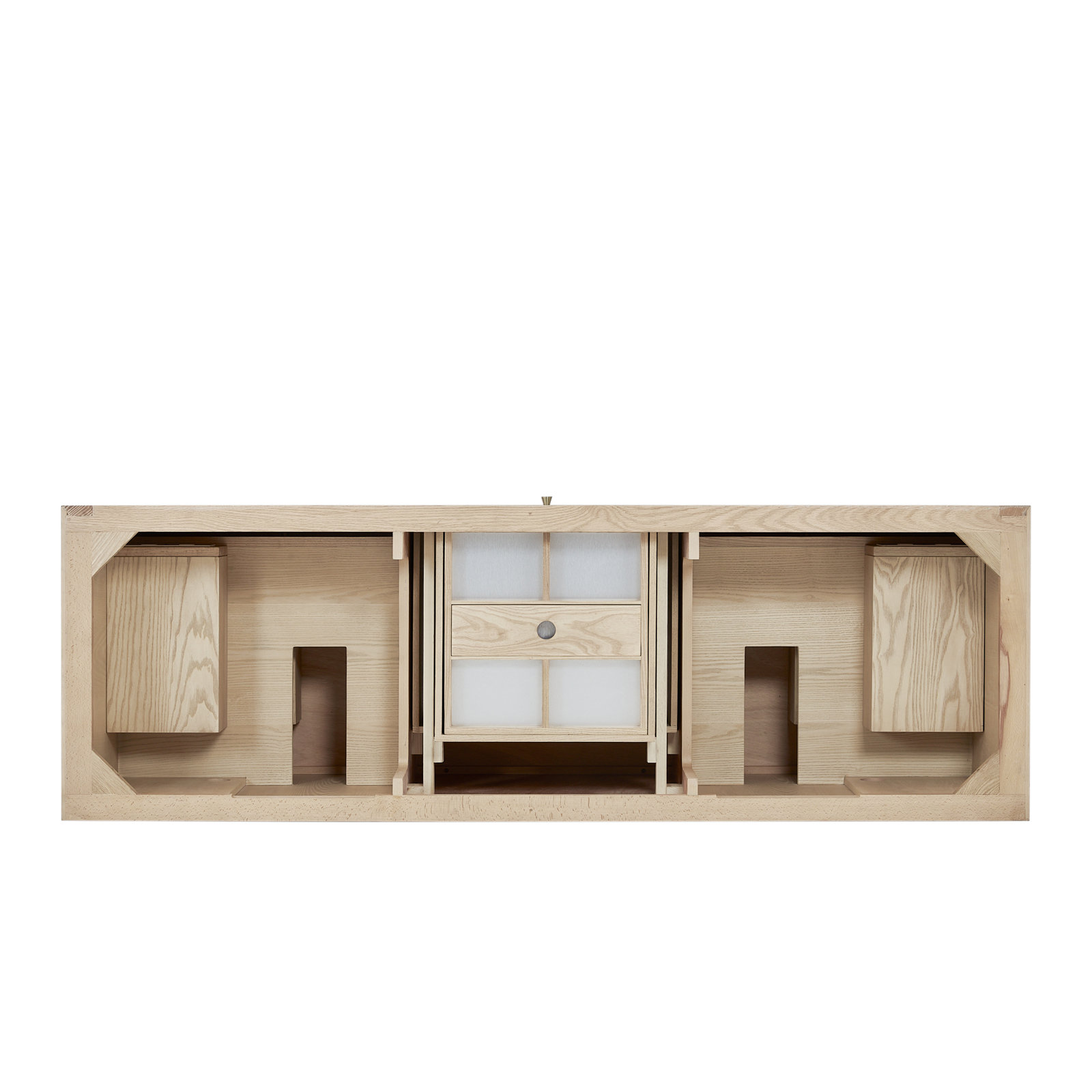 Marigot 72" Double Bathroom Vanity Base Only