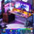 60'' Reversible Gaming Desk With Monitor Stand & Fabric Drawers-256326286