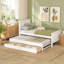 Lit plateforme moderne avec lit gigogne et tiroirs Modern-2088191094