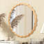 Miroir mural rond 27,5 po