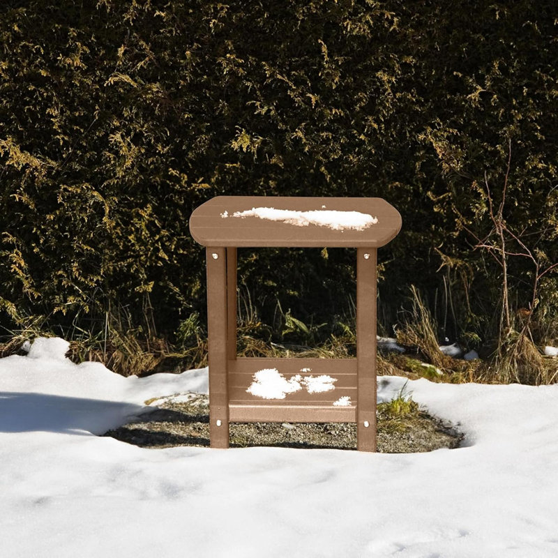 Table de bout Adirondack Square, Brun