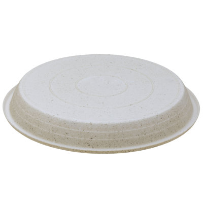  WaterGuard Saucer, White Wash, 10in