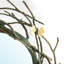 Butterfly Ginkgo Flat Metal Wall Mirror