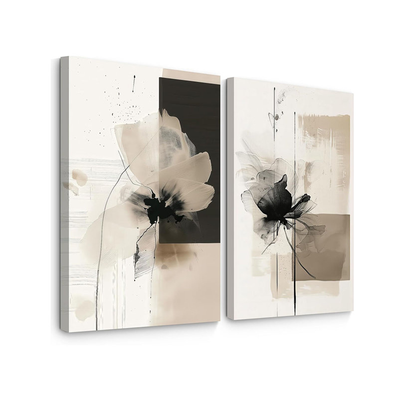 2 Piece Wrapped Canvas Print
