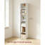 160.7 cm H x 30.2 cm W Bookcase