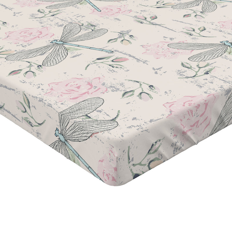 Ensemble de 2 draps-housse Ambesonne Shabby Flora, California King Sheet Set