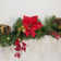 72" Red Ruby Holiday Garland with Lights