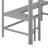 Jingwen Twin L-Shaped Conjoined Loft Beds with Desks & Ladder-1266763681