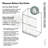 Stellar 90.5 in. W x 78 in. H Fully Frameless 3 Panel Inline Glass Hinged Shower Enclosure-60064126