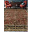 Tapis beige et rouge noué à la main de haute qualité