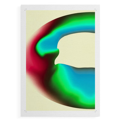 «Butterfly Scratches I», impression sur toile seulement - non encadrée