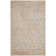 Alderman Natural Fiber Hand Loomed Jute/Cotton Geometric Rug in Silver