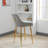 Grisette Upholstered Counter Stool with Metal Frame-87763283