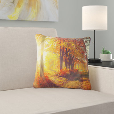 Coussin Autumnal Trees