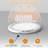 4 Pack Rechargeable Motion Sensor Ceiling Light Fixture with Remote, 4000mAh Battery, 3 Colors, Dimmable, USB-C Charging, Cordless Closet Light, Battery Operated, 8 Inch