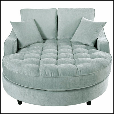 Luxurious Chaise Lounge Sofa Bed with Detachable Pillows for Ultimate Comfort and Modern Living