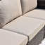 Ensemble de canapé modulaire 5 pièces avec coussins-798203216-794153595