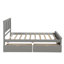 Lit plateforme avec rangement-628920767