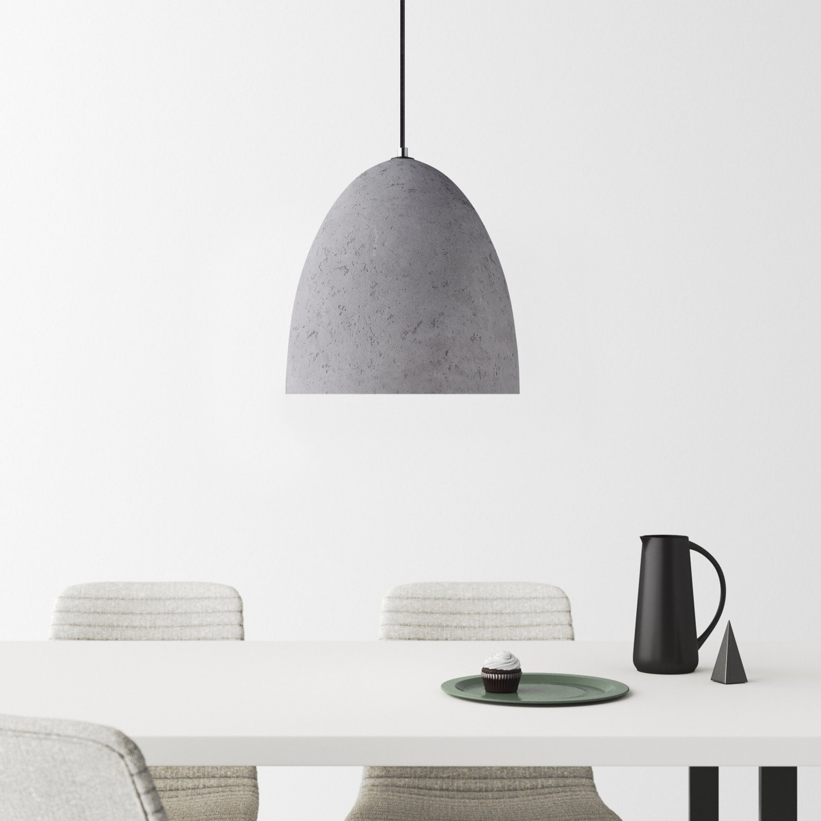 Campo Dimmable Bell Single Light Pendant, 15" H x 15.25" W x 15.25" D
