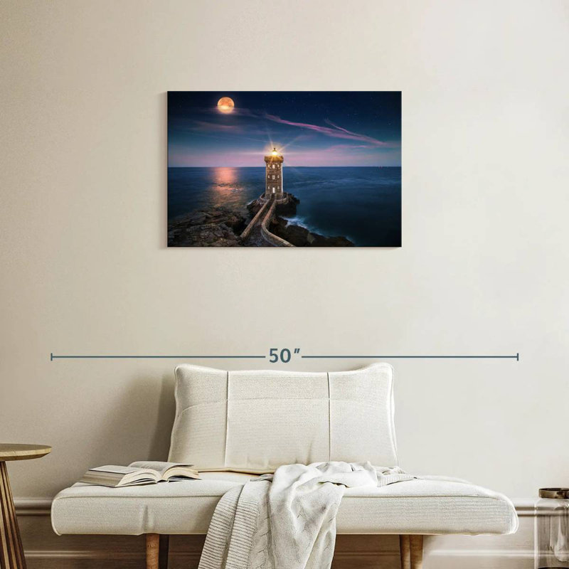 Lighthouse beach Aletra, H 20 po x l 30 po
