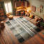Machine Printed 152cm X 76cm Area Rug