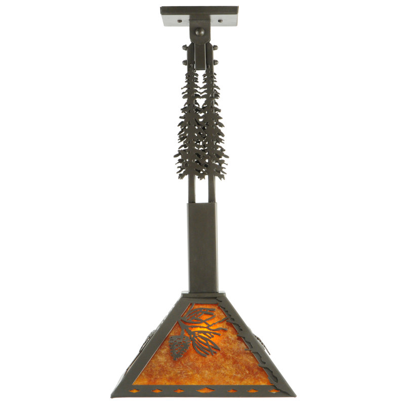 Rustic Lodge 1 - Light Pendant, 26" H x 17" W x 17" D