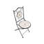 Bistro Set Paolucci Metal Black