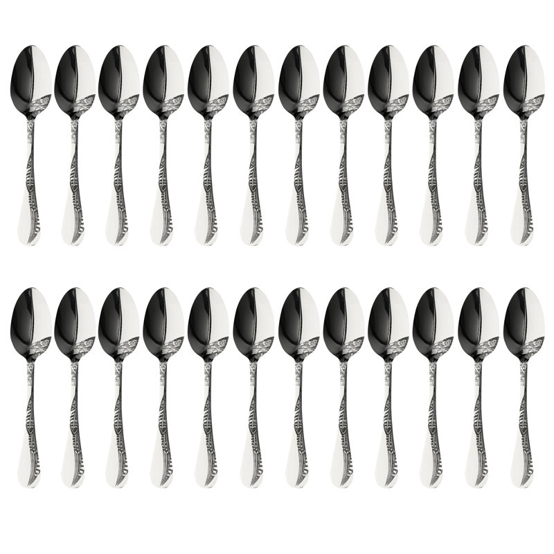 Cuillère de table Caccia - 24 pièces, Argent argent
