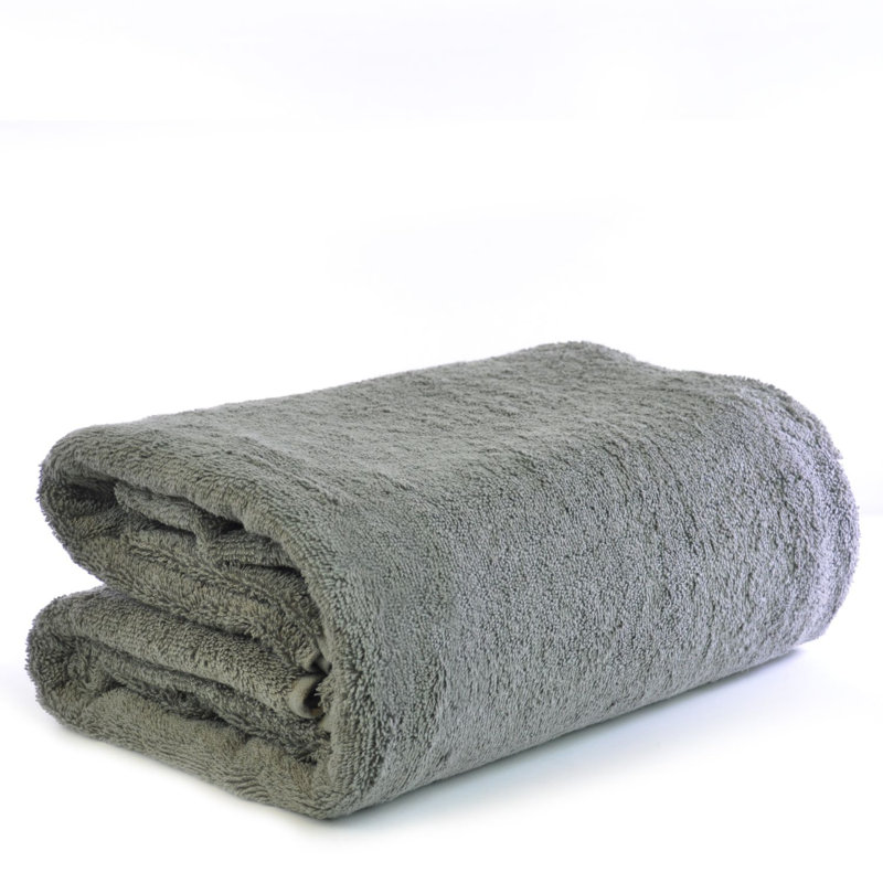 Super Plush Bath Towel, Gray