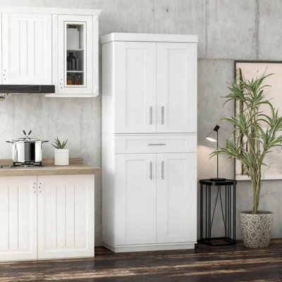Garde-manger autoportant moderne - Armoire de rangement multifonctionnelle