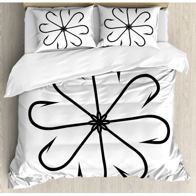 Fishing Modern & Contemporary Duvet Cover