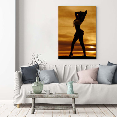 Suspension Bridge - Wrapped Canvas Print
