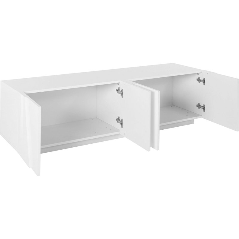 Longford TV Stand, White
