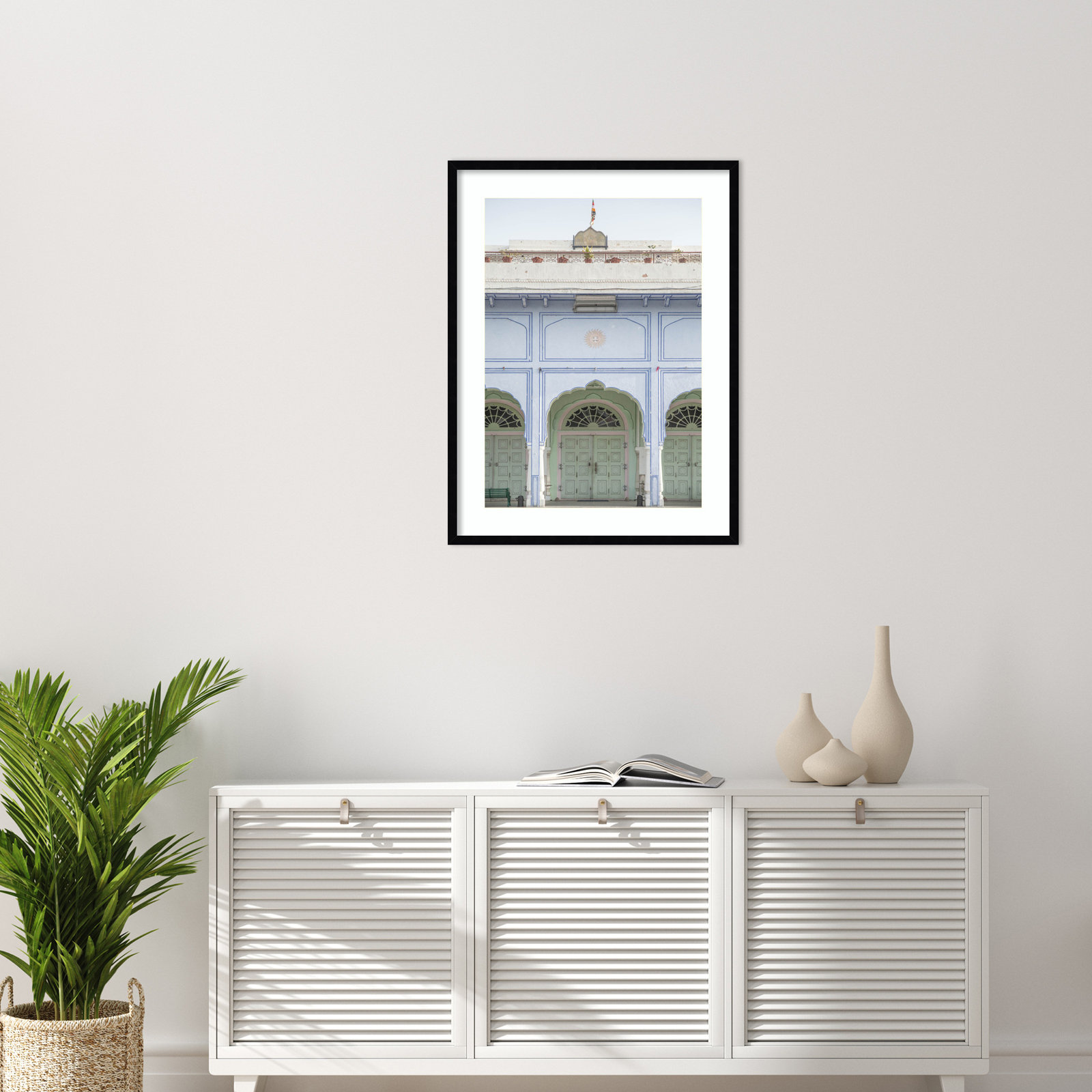 Sunshine Palace Print by Shot by Clint, Black, 33" H x 25" W