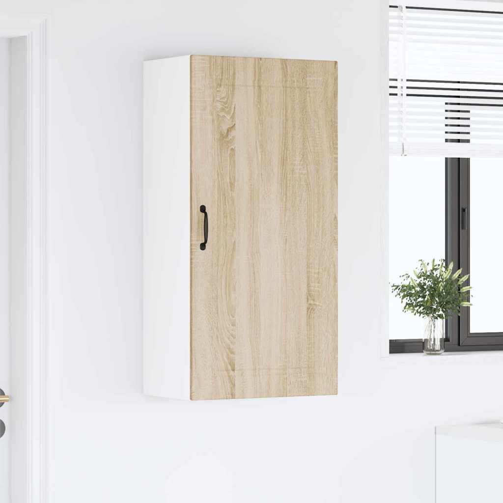 Vidaxl Kitchen Wall Cabinet White 40 X 31 X 100 Cm Engineered Wood