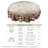 Grayish-White Washable Christmas Snowman Pattern Polyester Tablecloth