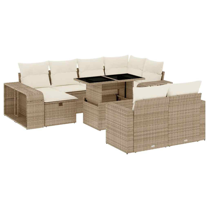 Ensemble de canapé de jardin Vidaxl