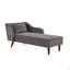 Revêtement en velours de chaise longue Modern
