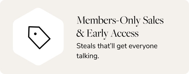 Member Exclusive sales