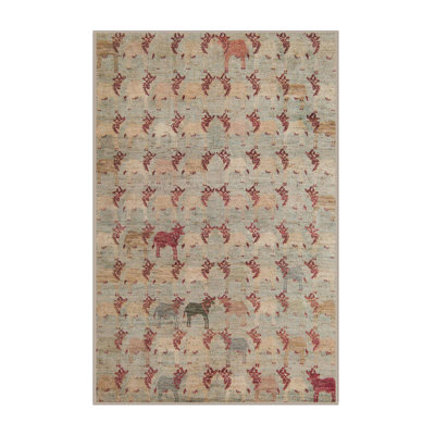 Tapis abstrait moderne 5419