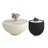 Cup Shape Leather Coffee Table-253217030
