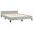 Maecie vidaXL Velvet Platform Bed Frame, No Box Spring Needed/No Mattress -1061604968-1061604965