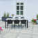 Baumbach 6 - Person Metal Patio Dining Set with Rectangular Table