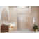 Eclipse 56 - 60 in. x 78 in. Fully Frameless Sliding Shower Door