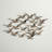 Metal Flying Flock Of Bird Gold Wall Decor